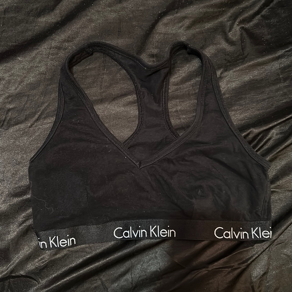 Calvin Klein racerback sports bra (NO PADDING)